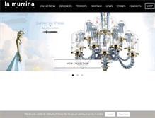 Tablet Screenshot of lamurrina.com